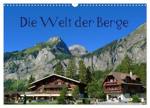 Produktbild: Die Welt der Berge (Wandkalender 2026 DIN A3 quer), CALVENDO Monatskalender