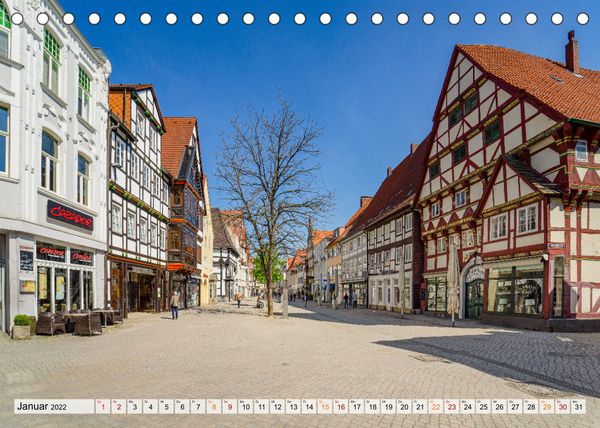 Produktbild: Hameln Stadtansichten (Tischkalender 2022 DIN A5 quer)