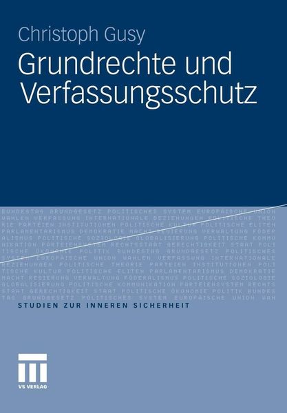 Produktbild: Grundrechte und Verfassungsschutz