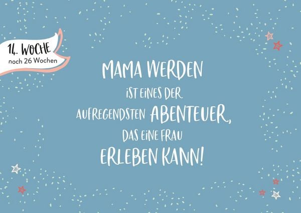 Produktbild: Ein kleines Wunder w&auml;chst heran.