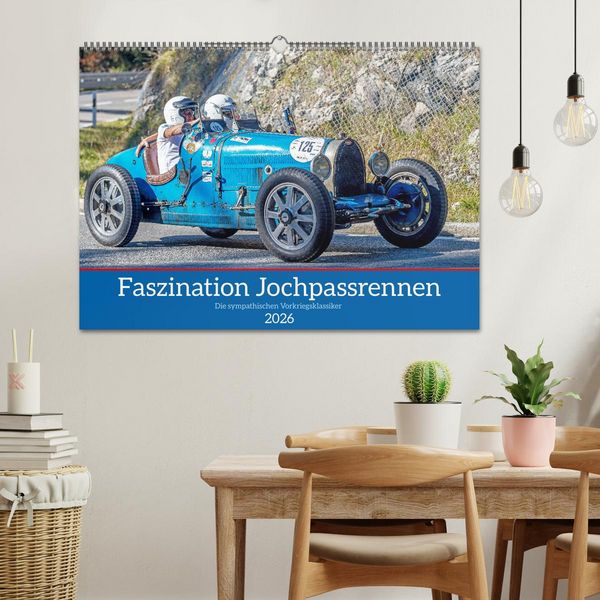 Produktbild: Faszination Jochpassrennen (Wandkalender 2026 DIN A2 quer), CALVENDO Monatskalender
