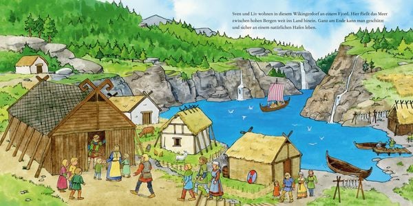 Produktbild: LESEMAUS 148: Mit den Wikingern auf hoher See