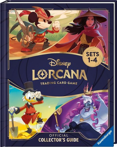 Produktbild: Disney Lorcana Trading Card Game - Official Collector's Guide: Sets 1-4 EN