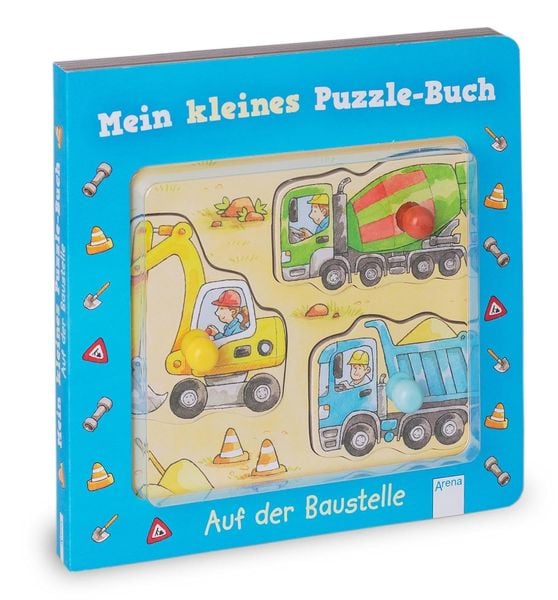 Mein kleines Puzzle-Buch. Auf der Baustelle