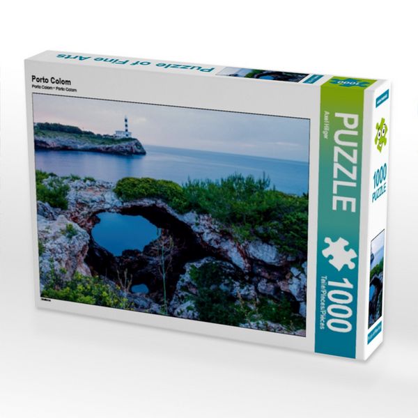 Produktbild: CALVENDO Puzzle Porto Colom 1000 Teile Puzzle quer | 1000 Teile Lege-Gr&ouml;&szlig;e 64 &times; 48 cm Foto-Puzzle f&uuml;r gl&uuml;ckliche Stunden