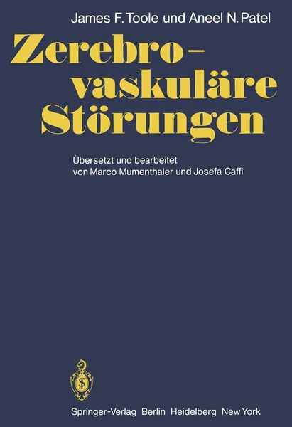 Produktbild: Zerebro-vaskul&auml;re St&ouml;rungen