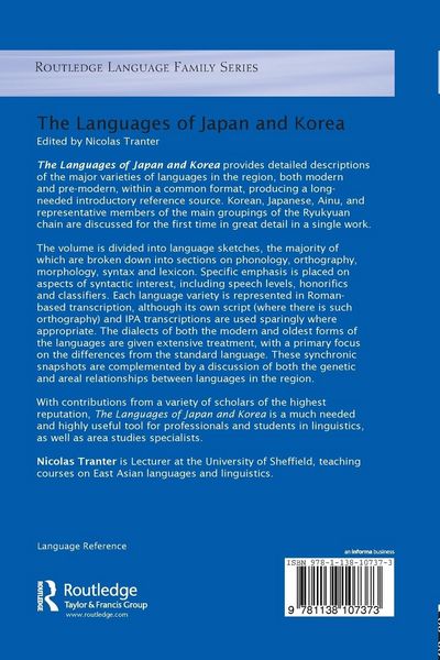 Produktbild: The Languages of Japan and Korea
