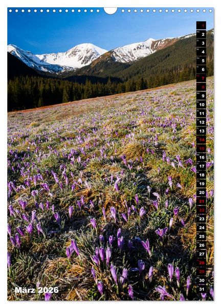 Produktbild: Impressionen aus der Tatra (Wandkalender 2026 DIN A3 hoch), CALVENDO Monatskalender