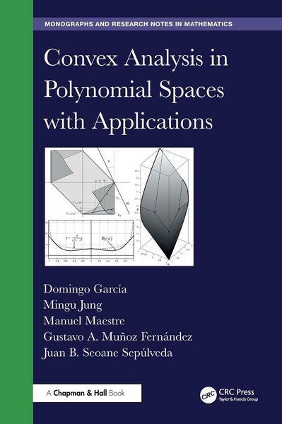 Produktbild: Convex Analysis in Polynomial Spaces with Applications