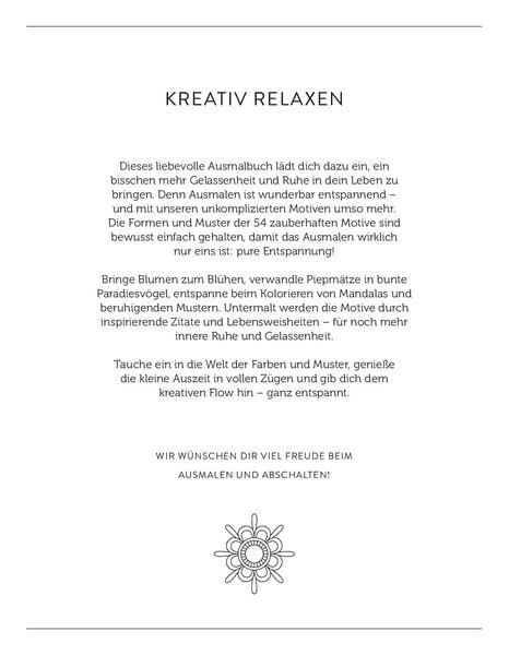 Produktbild: Einfach entspannt ausmalen