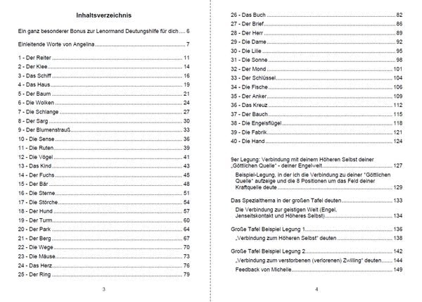 Produktbild: Lenormand Deutung geistige Welt &bdquo;Verbindung mit den Engeln, H&ouml;heres Selbst oder Jenseitskontakt&ldquo;