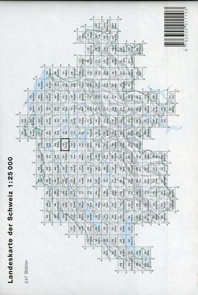 Produktbild: Swisstopo 1 : 25 000 Hitzkirch