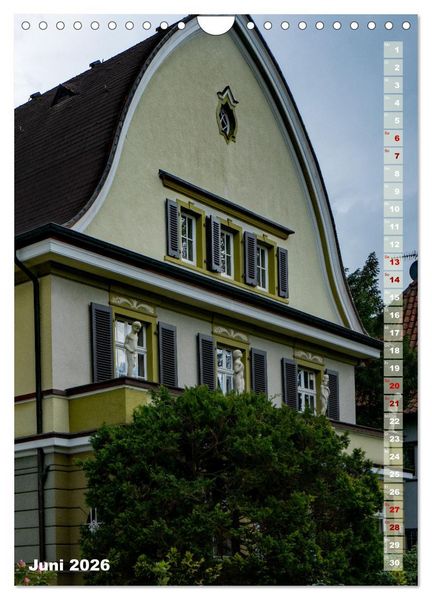 Produktbild: Fassadenk&uuml;nste (Wandkalender 2026 DIN A4 hoch), CALVENDO Monatskalender