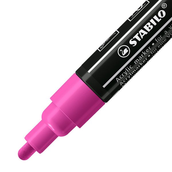 Produktbild: STABILO Acrylmarker, FREE Acrylic T300, Strichbreite 2-3 mm, violett
