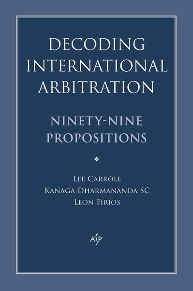 Produktbild: Decoding International Arbitration