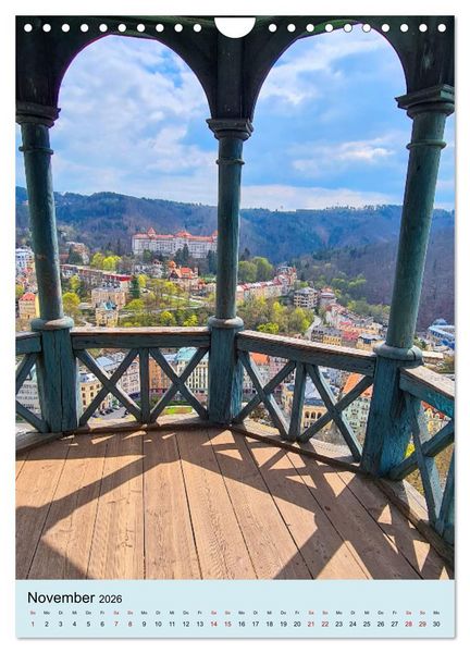 Produktbild: Spaziergang durch Karlovy Vary (Wandkalender 2026 DIN A4 hoch), CALVENDO Monatskalender