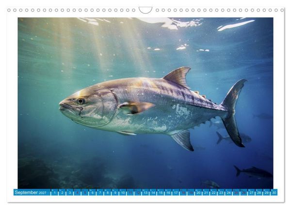 Produktbild: Knochen - und Mondfische (Wandkalender 2027 DIN A3 quer), CALVENDO Monatskalender