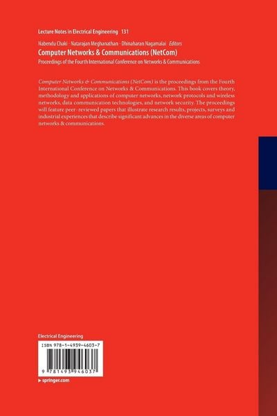 Produktbild: Computer Networks & Communications (NetCom)