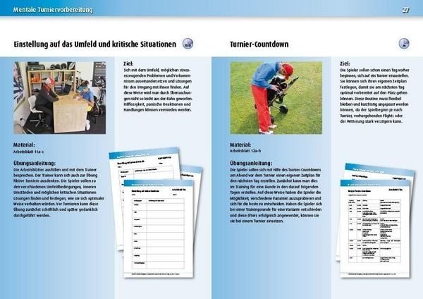 Produktbild: Psychologisch orientiertes Golftraining