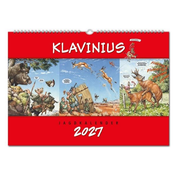 Produktbild: DJZ Edition: Haralds Klavinius Jagdkalender 2027