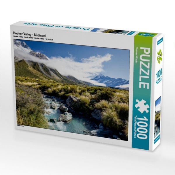 Hooker Valley - Südinsel (Puzzle)