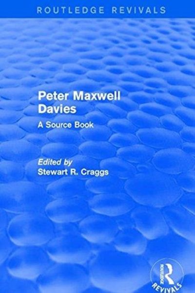 Produktbild: Peter Maxwell Davies a Source Book