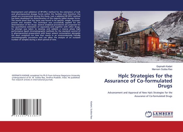Produktbild: Hplc Strategies for the Assurance of Co-formulated Drugs