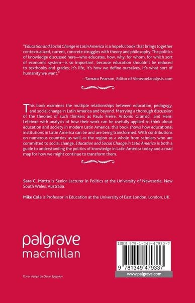 Produktbild: Education and Social Change in Latin America
