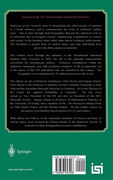 Produktbild: Statisticians of the Centuries