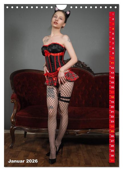 Produktbild: Living Doll - Fetish Flexi Girls (Wandkalender 2026 DIN A4 hoch), CALVENDO Monatskalender