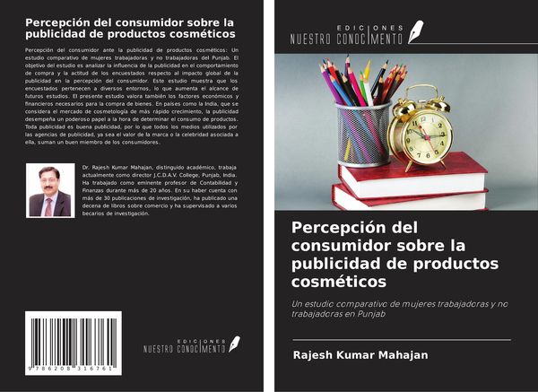 Produktbild: Percepci&oacute;n del consumidor sobre la publicidad de productos cosm&eacute;ticos