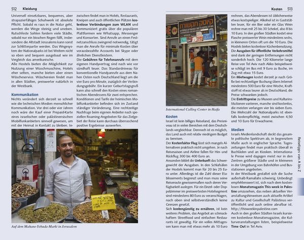 Produktbild: TRESCHER Reisef&uuml;hrer Israel und Pal&auml;stina