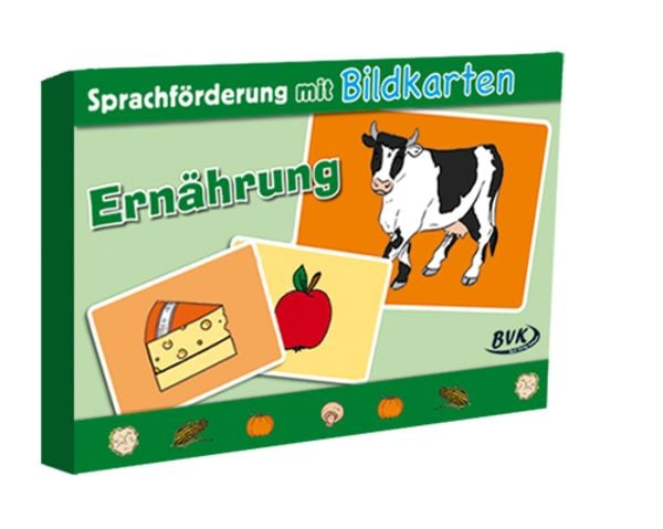 Sprachförderung mit Bildkarten 'Ernährung'