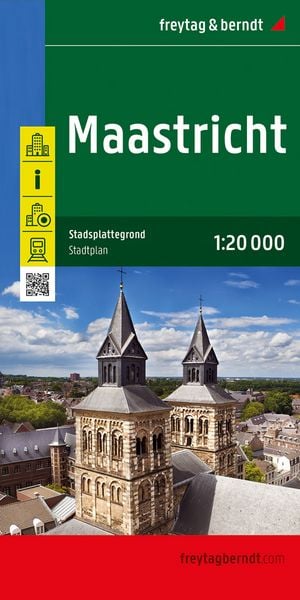 Maastricht, Stadtplan 1:20.000, freytag & berndt, Sonstige von , KOMPASS freytag und berndt, 978-3-7079-2146-5