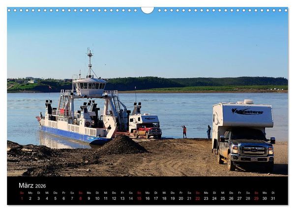 Produktbild: KANADA - Mit Campmobil quer durch (Wandkalender 2026 DIN A3 quer), CALVENDO Monatskalender
