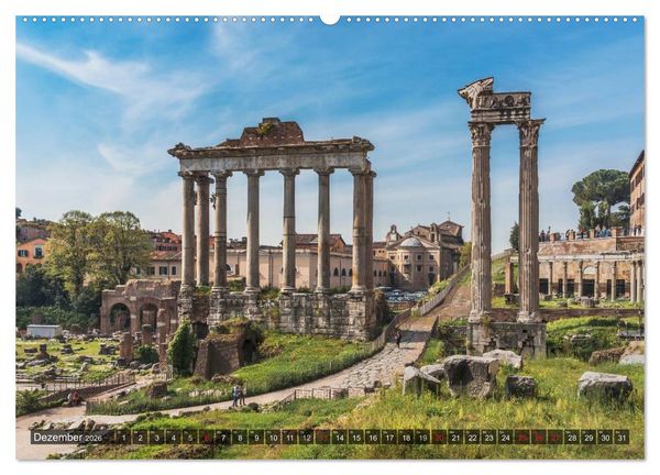 Produktbild: Ein Wochenende in Rom (hochwertiger Premium Wandkalender 2026 DIN A2 quer), Kunstdruck in Hochglanz