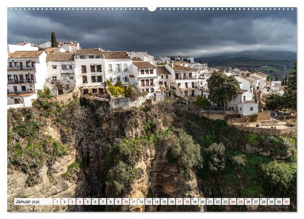 Produktbild: Andalusiens weisse D&ouml;rfer (Wandkalender 2026 DIN A2 quer), CALVENDO Monatskalender