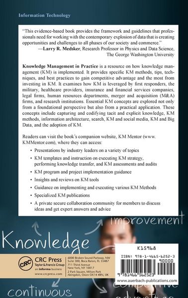 Produktbild: Knowledge Management in Practice