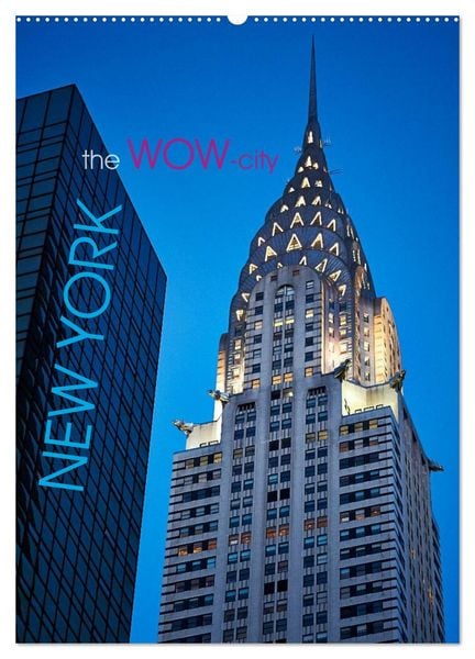 Produktbild: New York - the WOW-city (Wandkalender 2026 DIN A2 hoch), CALVENDO Monatskalender