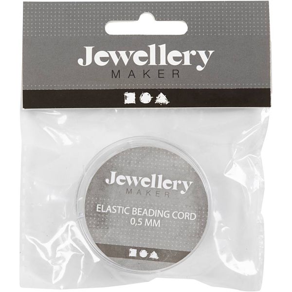 Produktbild: Creativ Company Elastische Schnur, Dicke 0,5 mm, 10 m, 1 Rolle