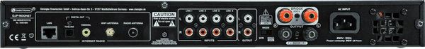 Produktbild: Omnitronic DJP-900NET PA Verst&auml;rker Bluetooth&reg;, DAB+, Internetradio, WLAN RMS Leistung je Kanal an 4 Ohm: 460 W
