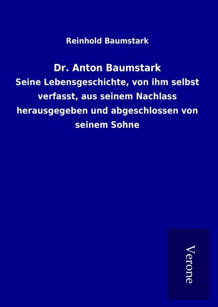 Produktbild: Dr. Anton Baumstark