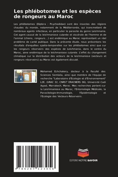 Produktbild: Les phl&eacute;botomes et les esp&egrave;ces de rongeurs au Maroc