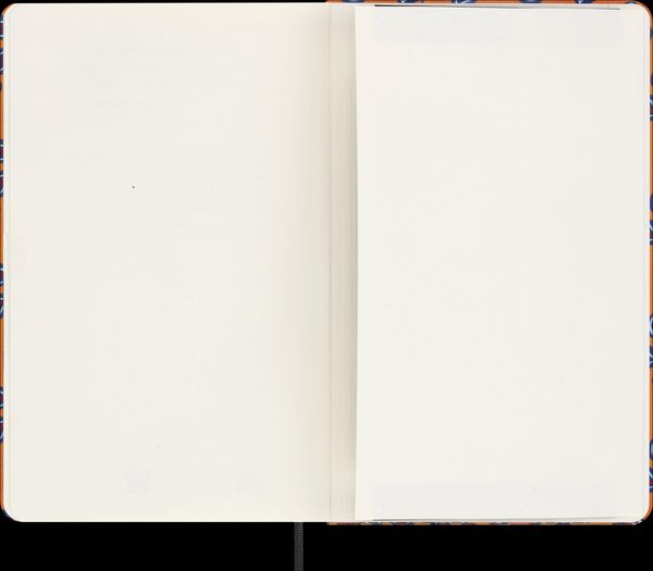 Produktbild: Moleskine Silk Kalender, undatiert, 12 Monate, w&ouml;chentlich, large/A5, fester Einband, orange
