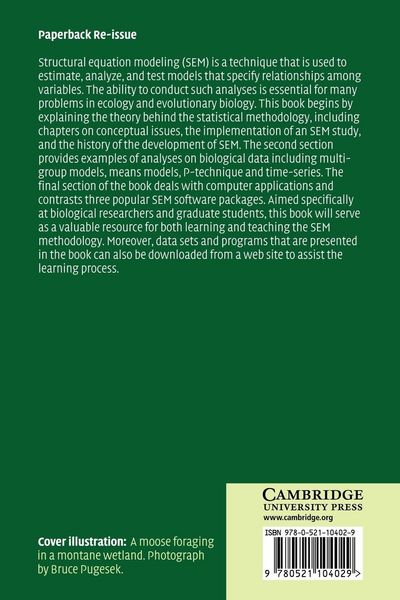 Produktbild: Structural Equation Modeling