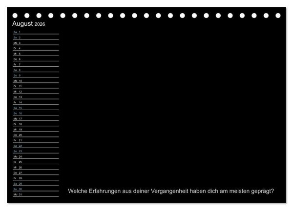 Produktbild: Mein Pers&ouml;nlicher Kalender (Tischkalender 2026 DIN A5 quer), CALVENDO Monatskalender