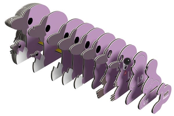 Produktbild: EUGY - 3D Bastelset Schnabeltier
