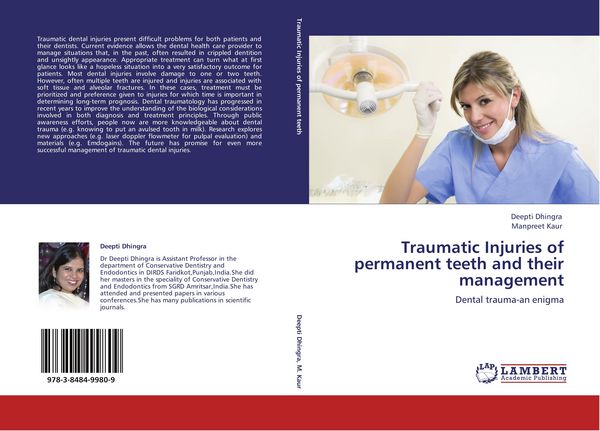 Produktbild: Traumatic Injuries of permanent teeth and their management
