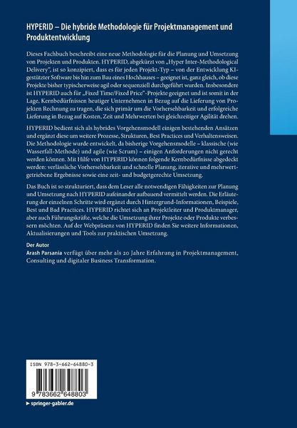Produktbild: HYPERID &ndash; Die hybride Methodologie f&uuml;r Projektmanagement und Produktentwicklung