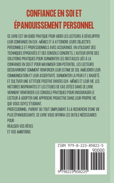 Produktbild: Confiance en Soi et &Eacute;panouissement Personnel